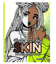 Load image into Gallery viewer, Vol. 1 - 30 Days of Self Love Coloring Journal (Everyday Insecurities)