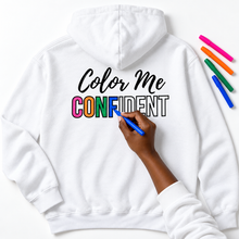 Load image into Gallery viewer, Color Me Confident Hoodie

